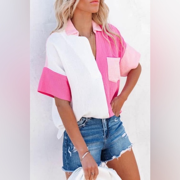 Tops - Colorblock Top